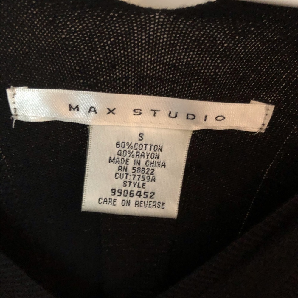 Super cute black MAX STUDIO dress - Picture 4 of 5